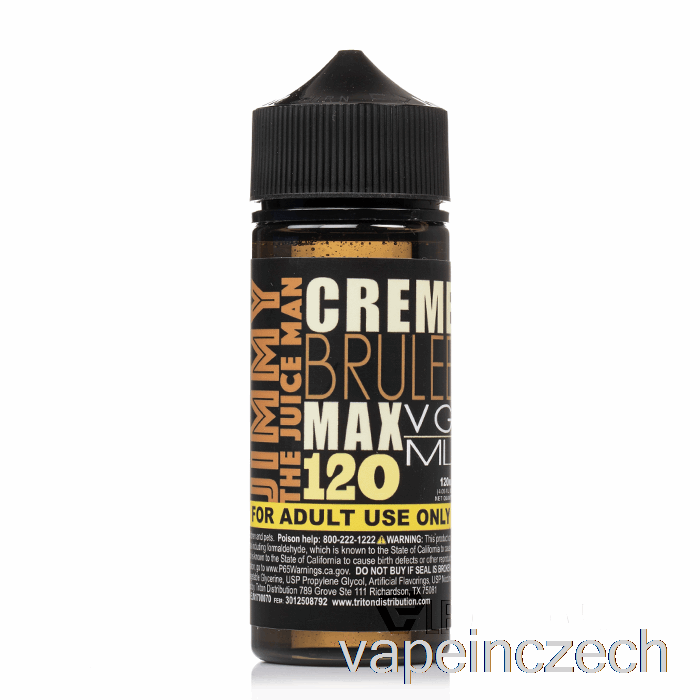 Creme Brulee - Jimmy The Juiceman - 120 Ml 3mg Vape Bez Nikotinu